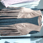 SÜET PÜSKÜLLÜ YELEK