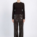 DERİ KROKODİL PANTOLON