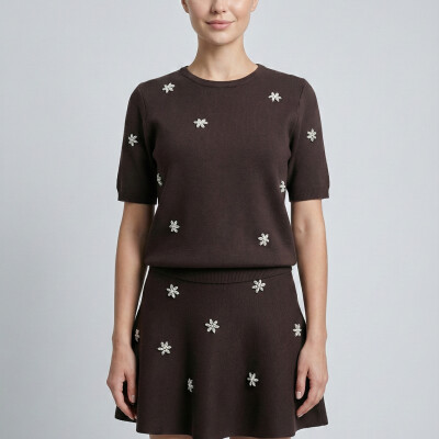 TAŞ İŞLEMELİ KAZAK