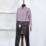 ÇİZGİLİ MODAL GÖMLEK