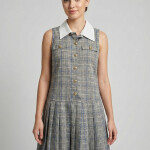 EKOSE PİLİSELİ ELBİSE